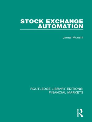 cover image of Stock Exchange Automation